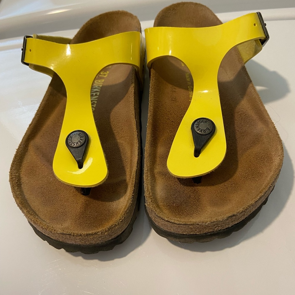 Size 37 EUR Birkenstock Gizeh Birko-flor sandals